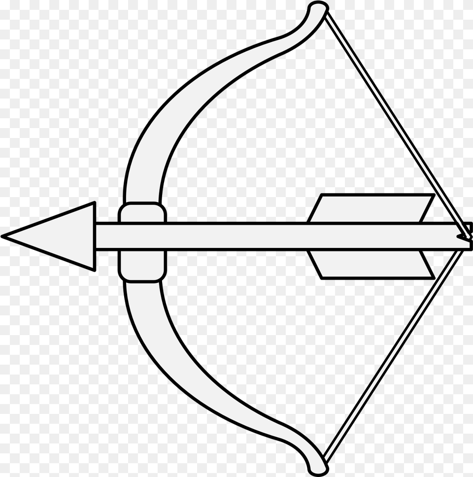 Details Draw A Bow And Arrow, Weapon Free Png