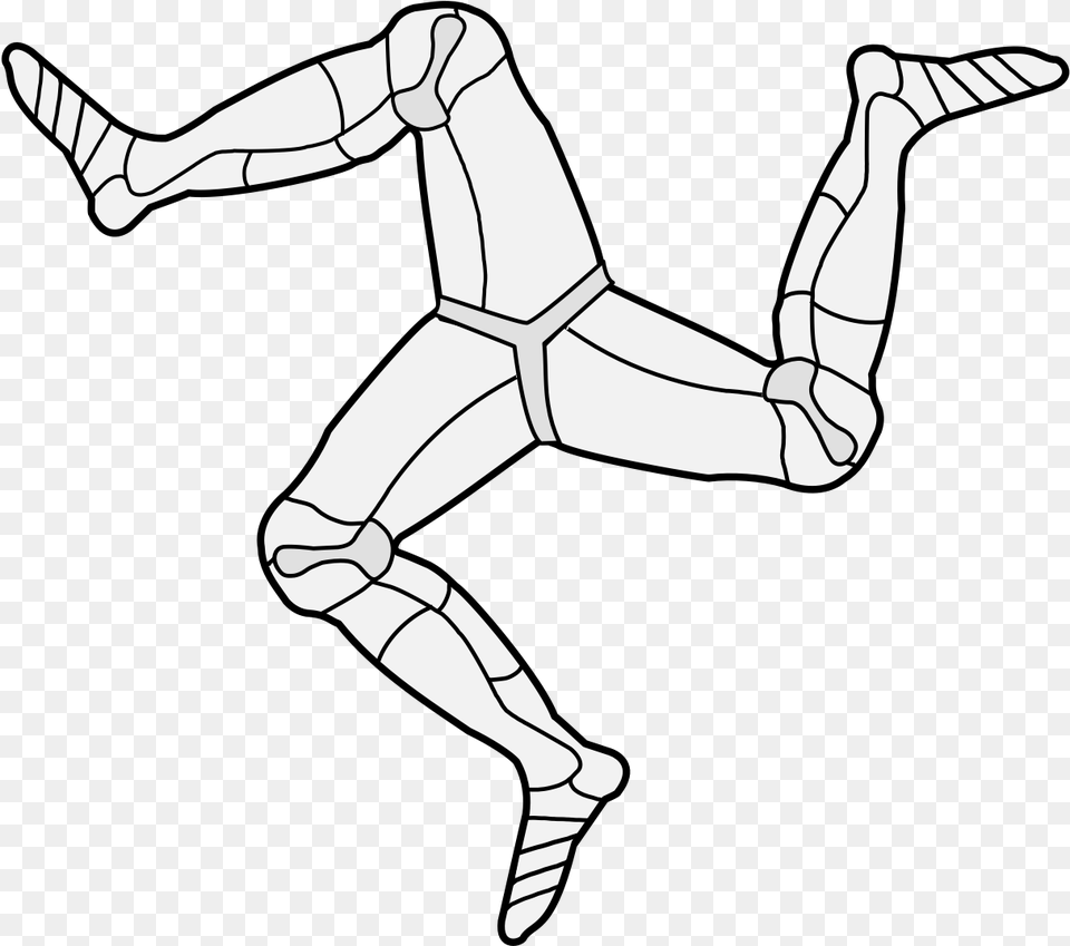 Details Isle Of Man Flag Legs, Dancing, Leisure Activities, Person, Art Free Png