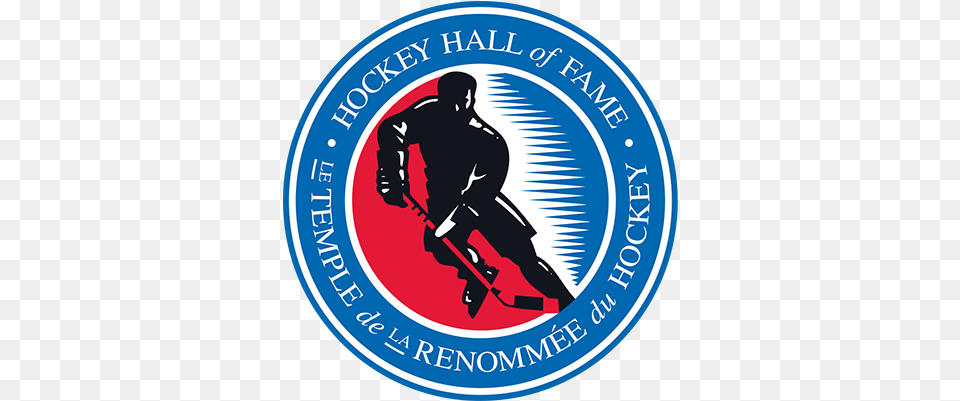 Details Nhl Hall Of Fame Logo, Adult, Male, Man, Person Free Png