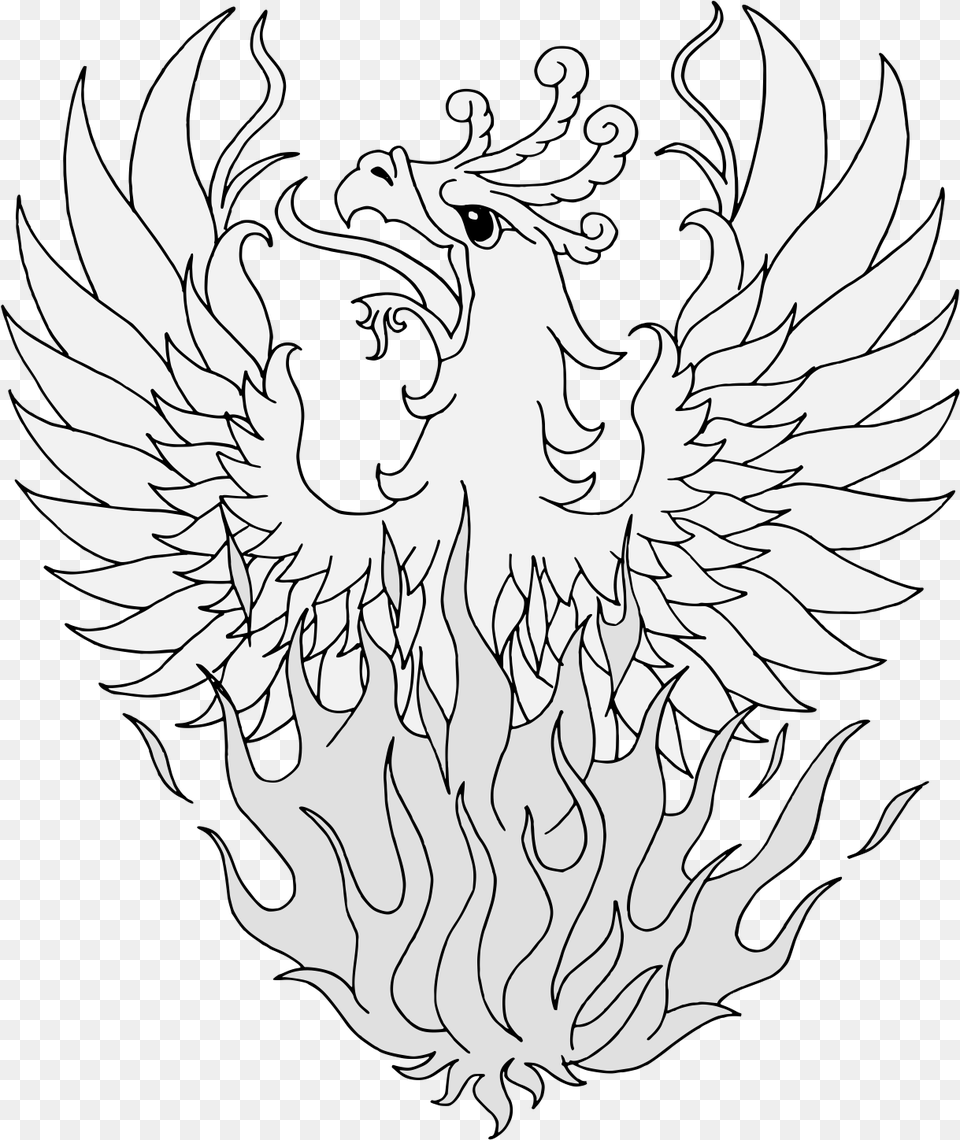 Details Phoenix Heraldry, Emblem, Symbol, Person Free Transparent Png