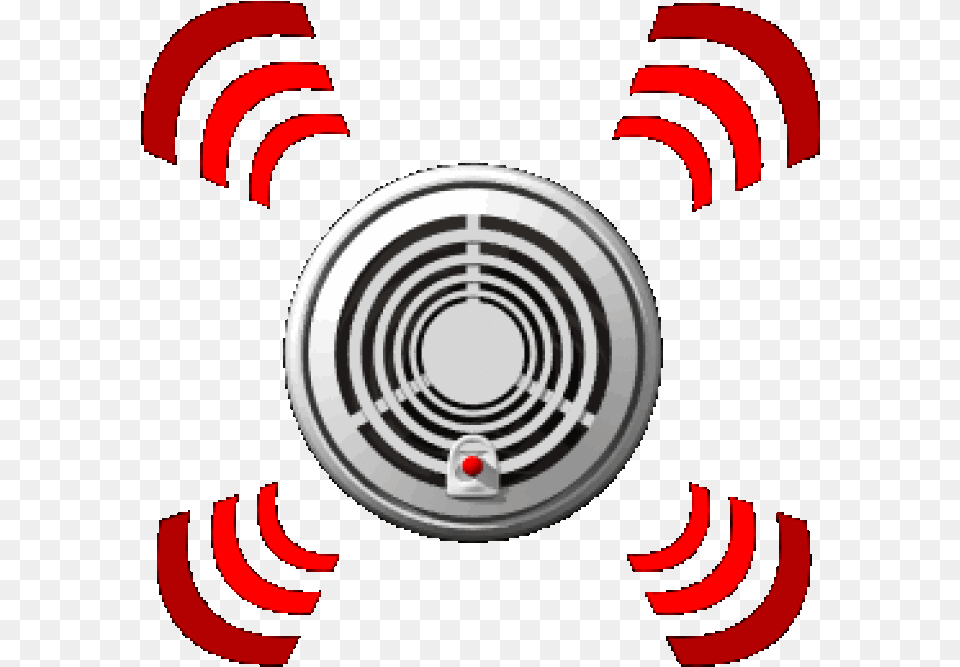 Detection Clipart Alarming Fire Alarm Clip Art Smoke Detector Clip Art, Person, Spiral, Coil Free Png Download
