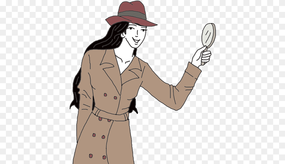 Detective, Clothing, Coat, Adult, Man Free Png
