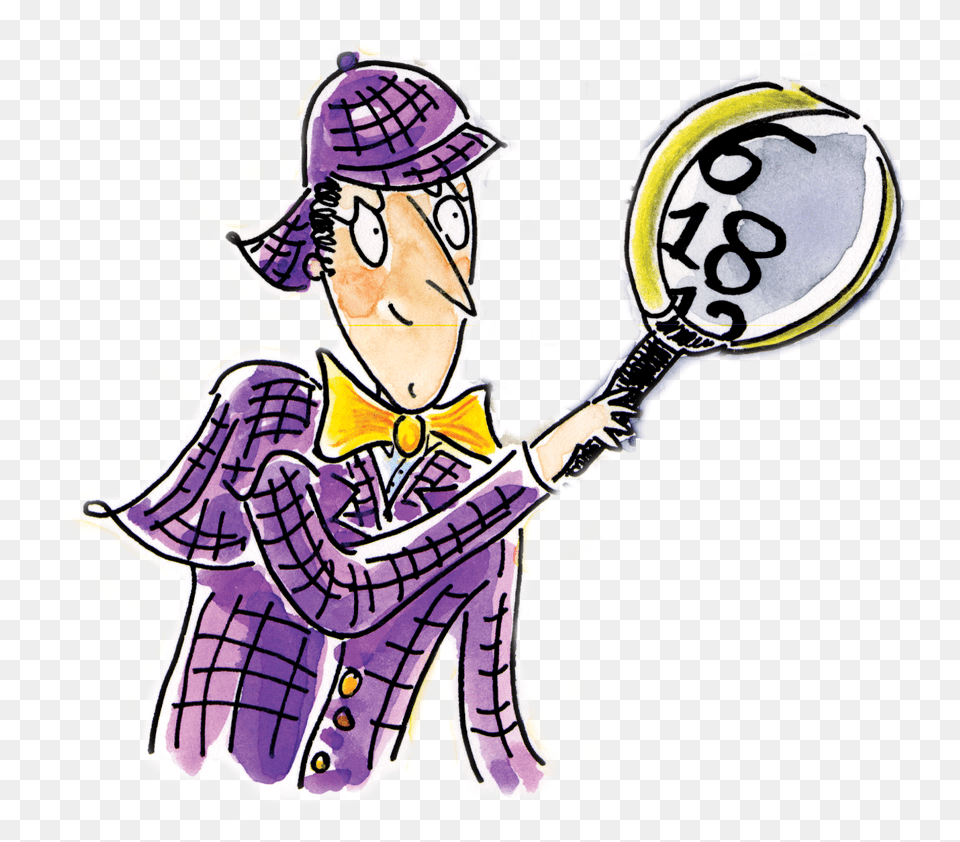 Detective Clipart Maths, People, Person, Baby, Purple Png Image