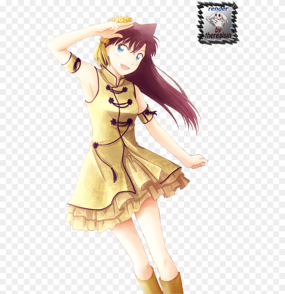 Detective Conan Render Manga Fille And Mouri Ran Render, Adult, Publication, Person, Woman Free Transparent Png
