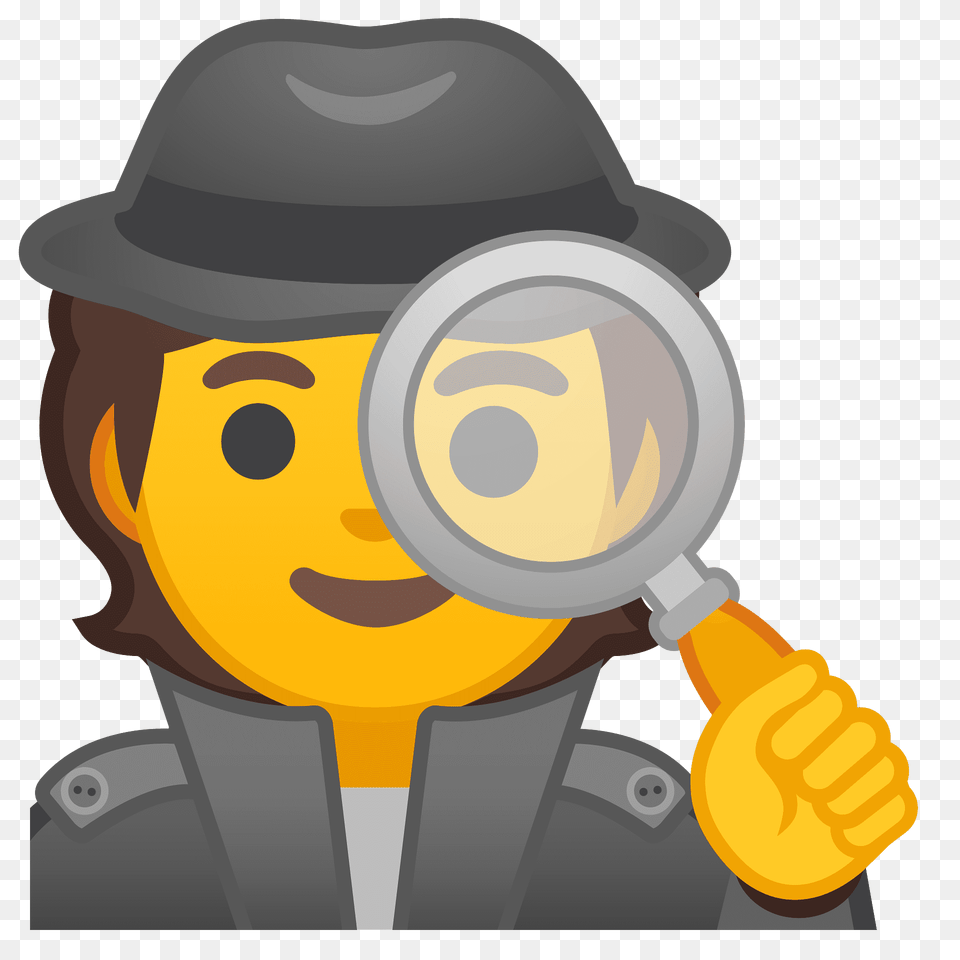 Detective Emoji Clipart, Photography, Magnifying, Baby, Person Free Transparent Png