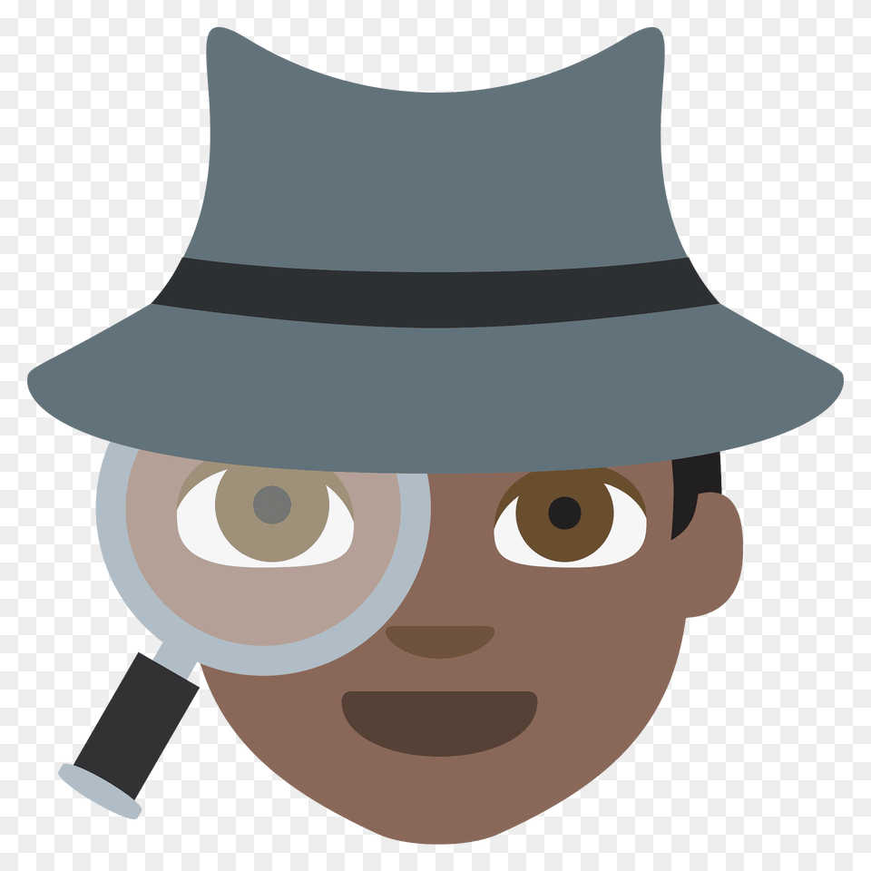 Detective Emoji Clipart, Sun Hat, Clothing, Hat, Photography Free Png Download