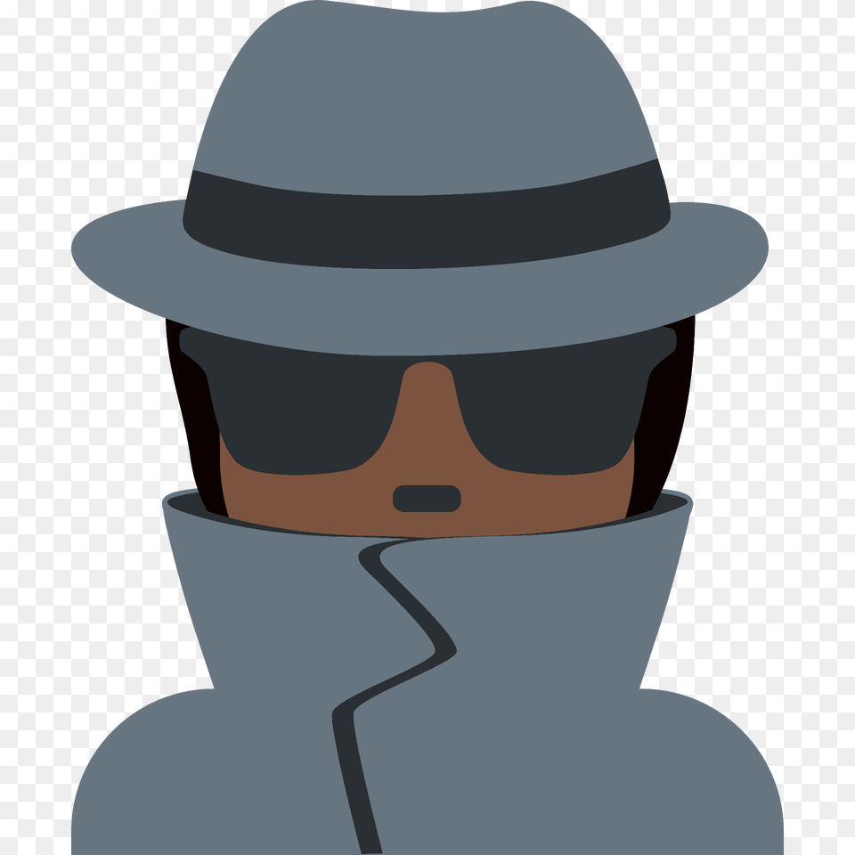 Detective Emoji Clipart, Clothing, Photography, Sun Hat, Hat Free Png