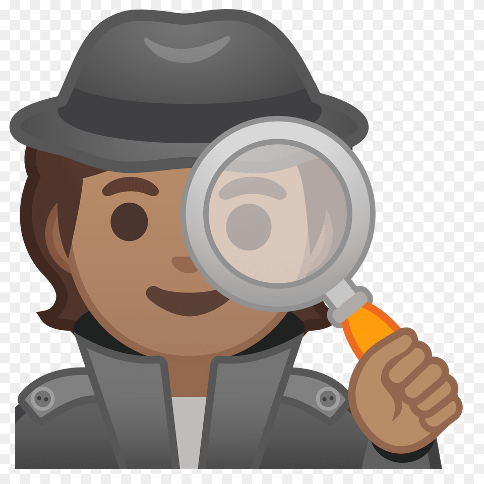 Detective Emoji Clipart, Photography, Magnifying, Baby, Person Free Png Download