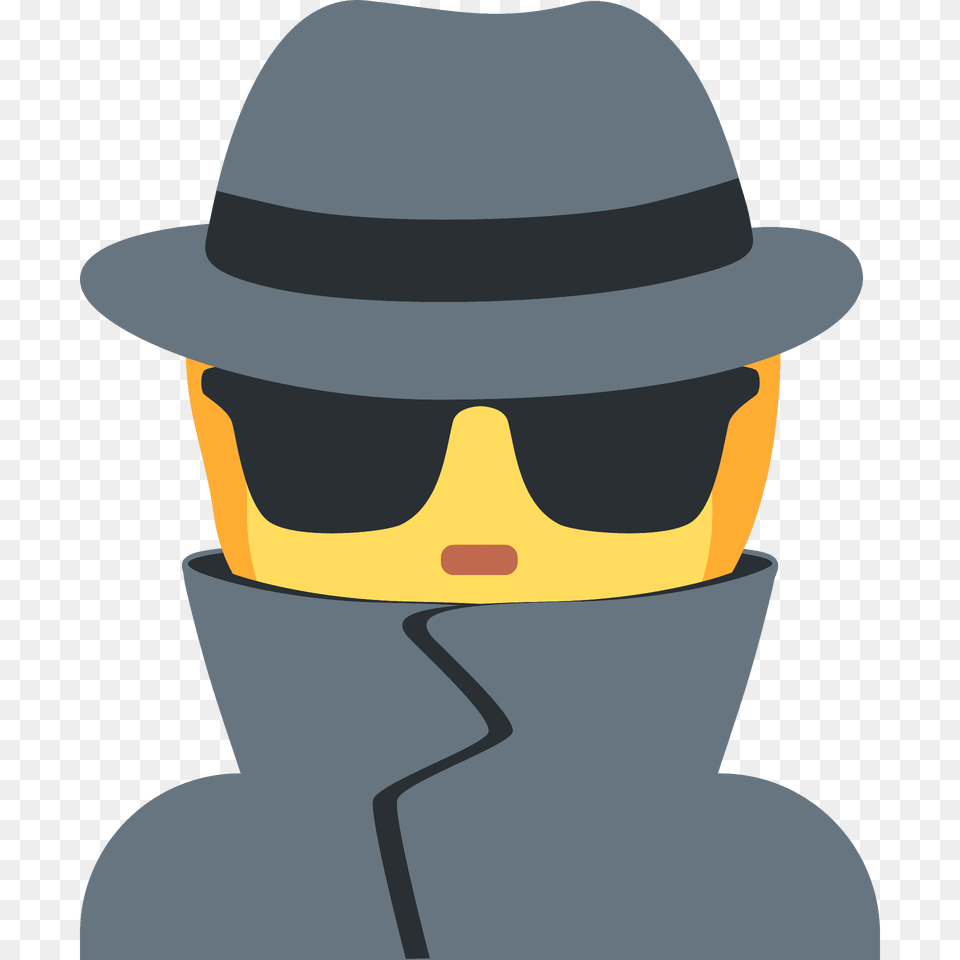 Detective Emoji Clipart, Clothing, Hat, Photography, Sun Hat Free Transparent Png