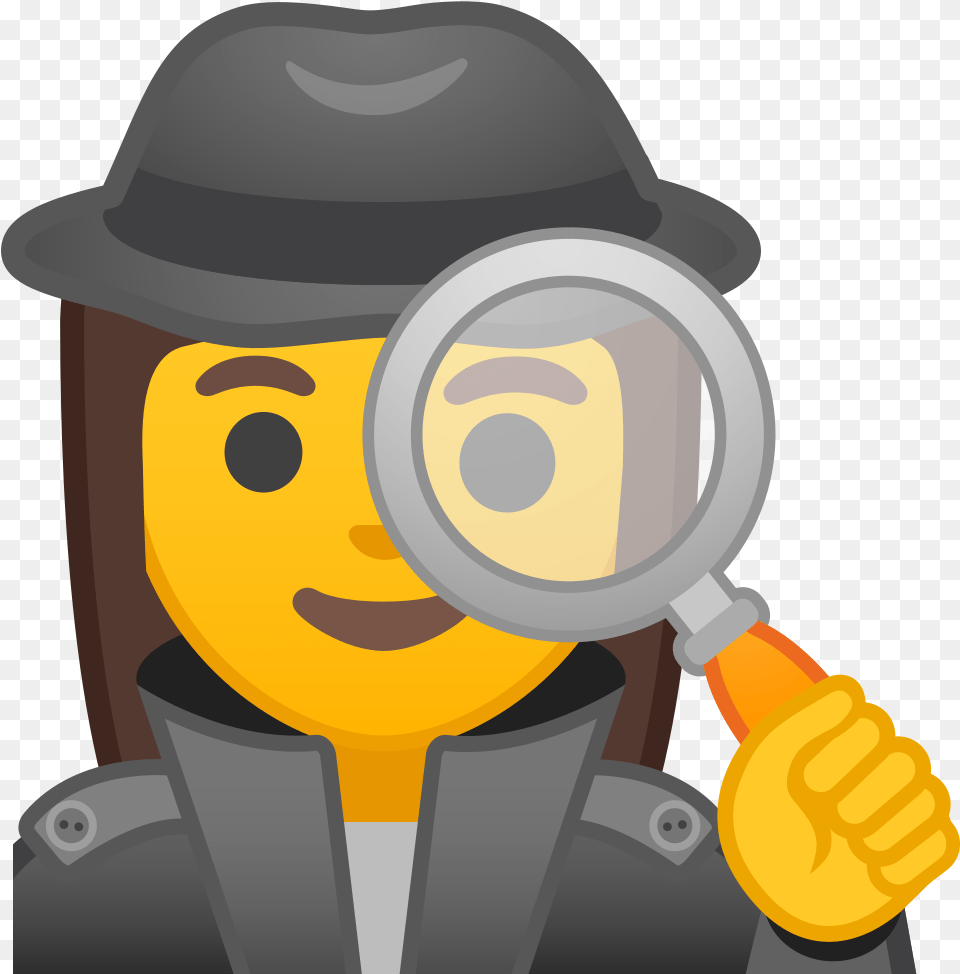 Detective Emoticon, Photography, Magnifying, Baby, Face Free Png