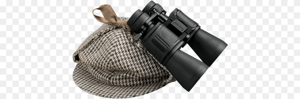 Detective Hat Binoculars Photography, Appliance, Blow Dryer, Device, Electrical Device Free Png