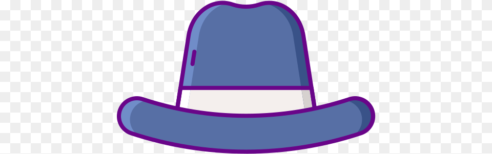 Detective Hat Clandestino Icono, Clothing, Cowboy Hat Png Image