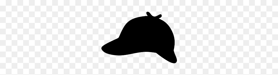 Detective Hat Silhouette Sherlock Holmes Swaps, Baseball Cap, Cap, Clothing, Animal Png Image