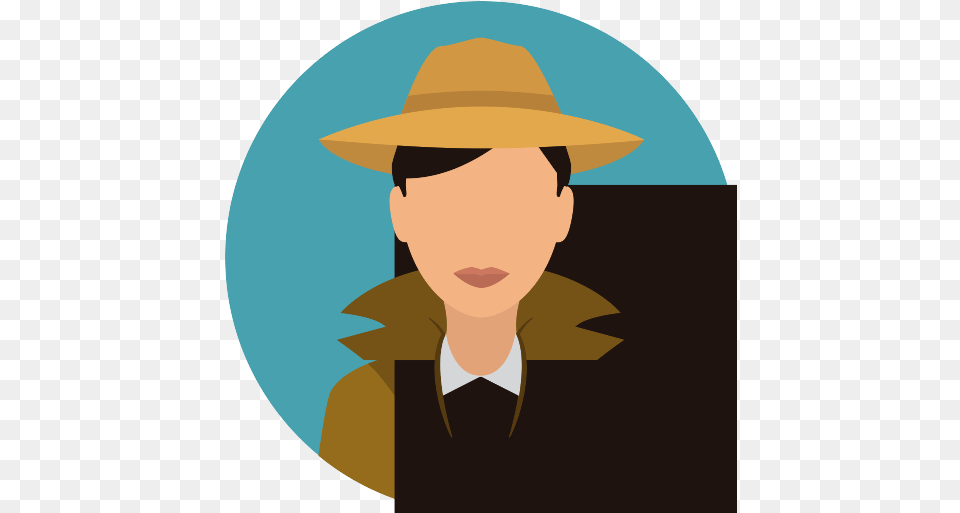 Detective Icon Detective, Sun Hat, Clothing, Photography, Hat Png