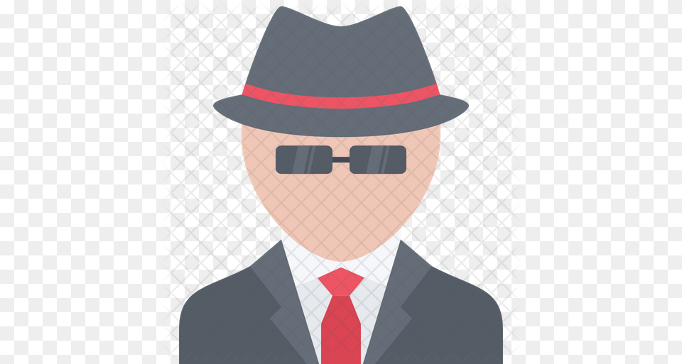 Detective Icon Moscow Zoo, Accessories, Photography, Tie, Hat Free Png Download