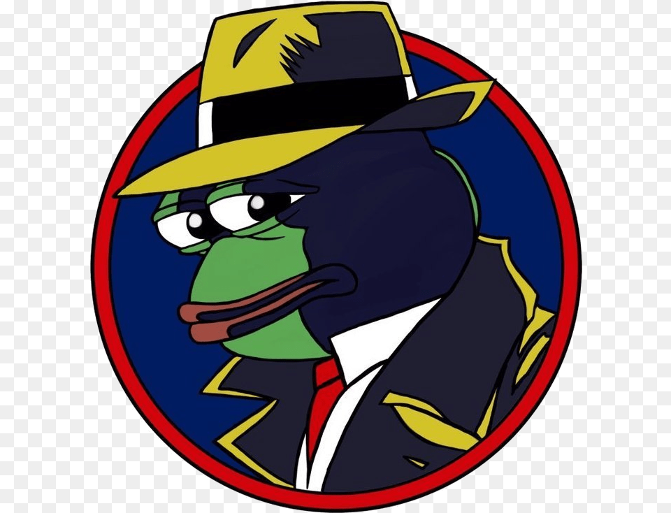 Detective Pepe Clipart, Clothing, Hat, Photography, Person Free Png