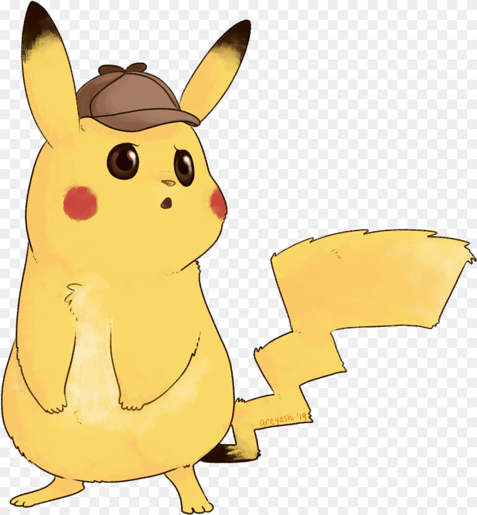 Detective Pikachu Cartoon, Baby, Person, Face, Head Free Png Download