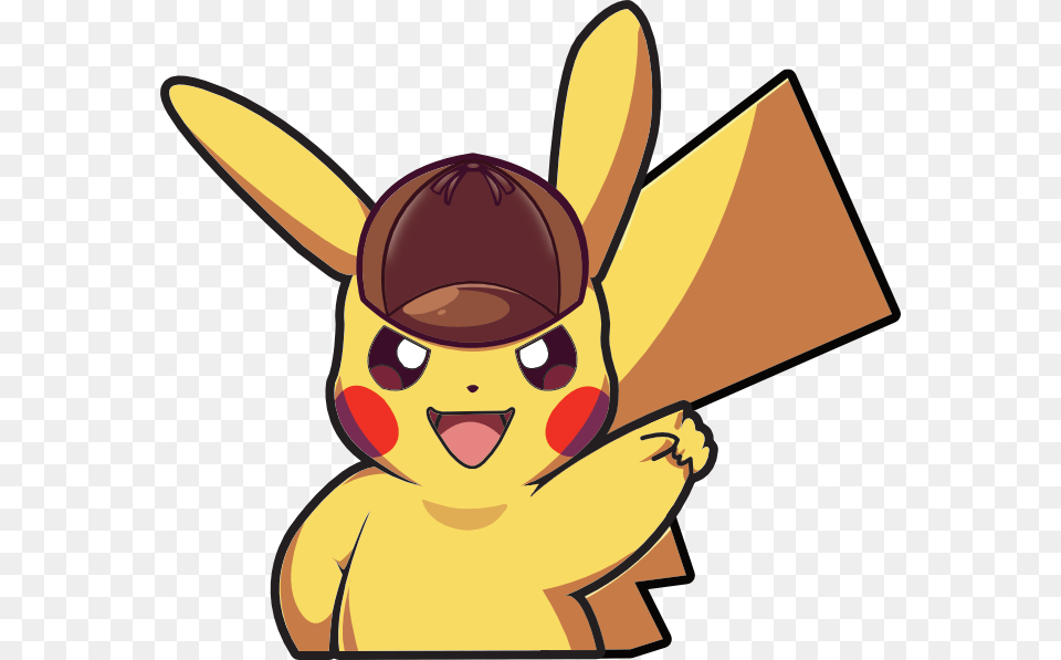 Detective Pikachu Detective Pikachu Clipart, Animal, Fish, Sea Life, Shark Free Transparent Png