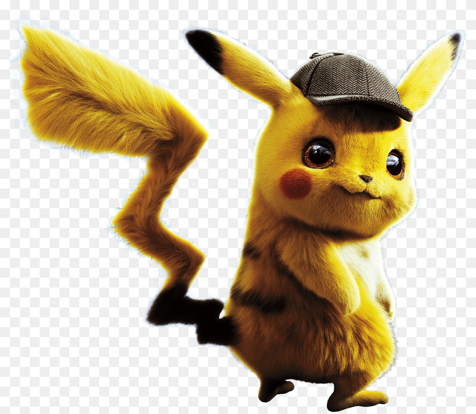 Detective Pikachu Pikachu Pikachu For Editing, Plush, Toy, Animal, Cat Free Transparent Png