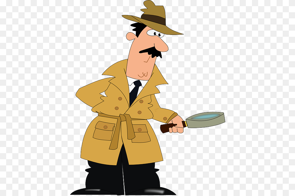 Detective Public Domain Return Of Sherlock Holmes Book, Clothing, Coat, Hat, Adult Free Transparent Png