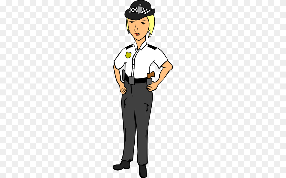 Detective Woman Clipart, Person, Captain, Officer, Face Free Png