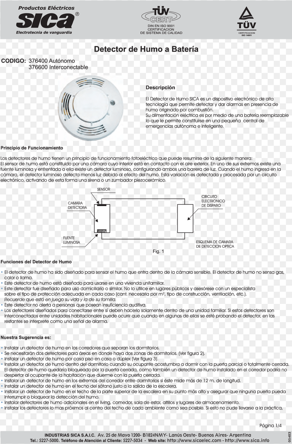 Detector De Humo A Batera, File, Webpage Png Image