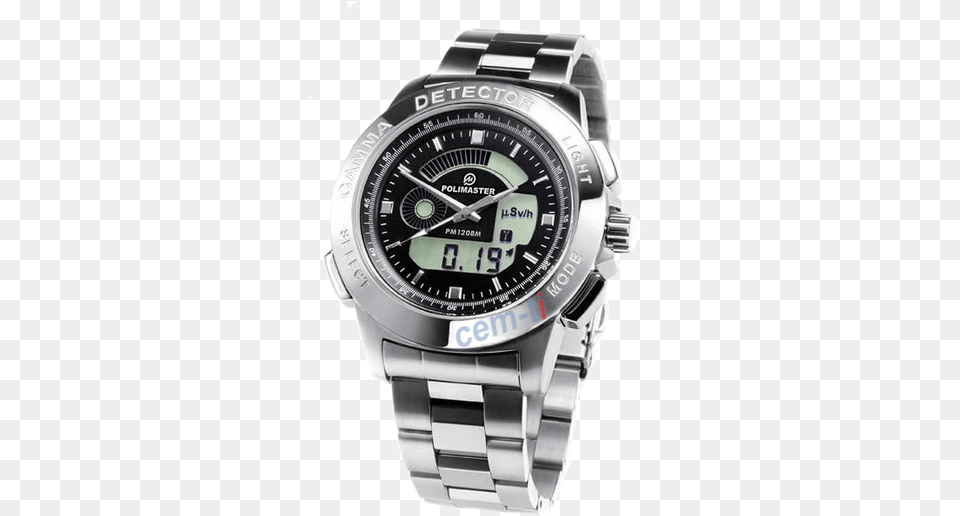 Detector Radioactividad Pm1208m Reloj Pulsera Pm1208 Wrist Gamma Indicator, Wristwatch, Electronics, Digital Watch, Person Png