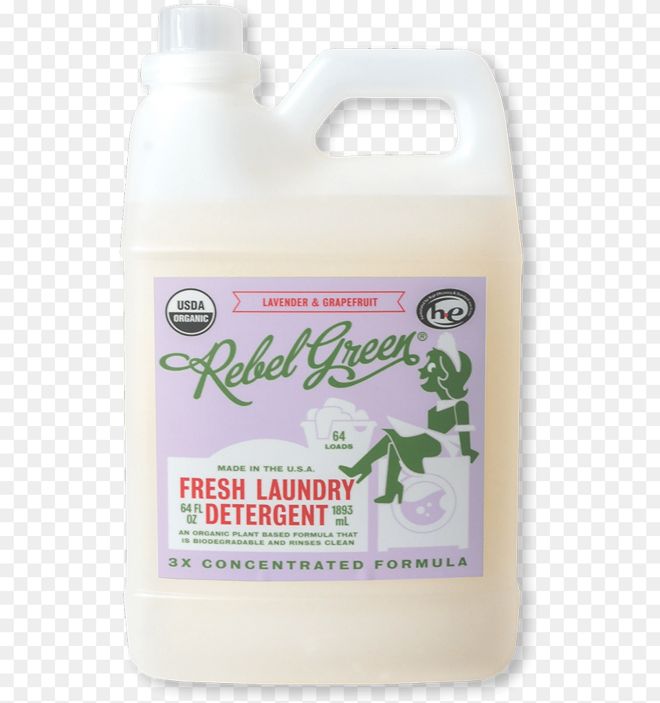Detergent Rebel Green Fresh Laundry Detergent Peppermint Amp, Bottle, Person, Head Png Image