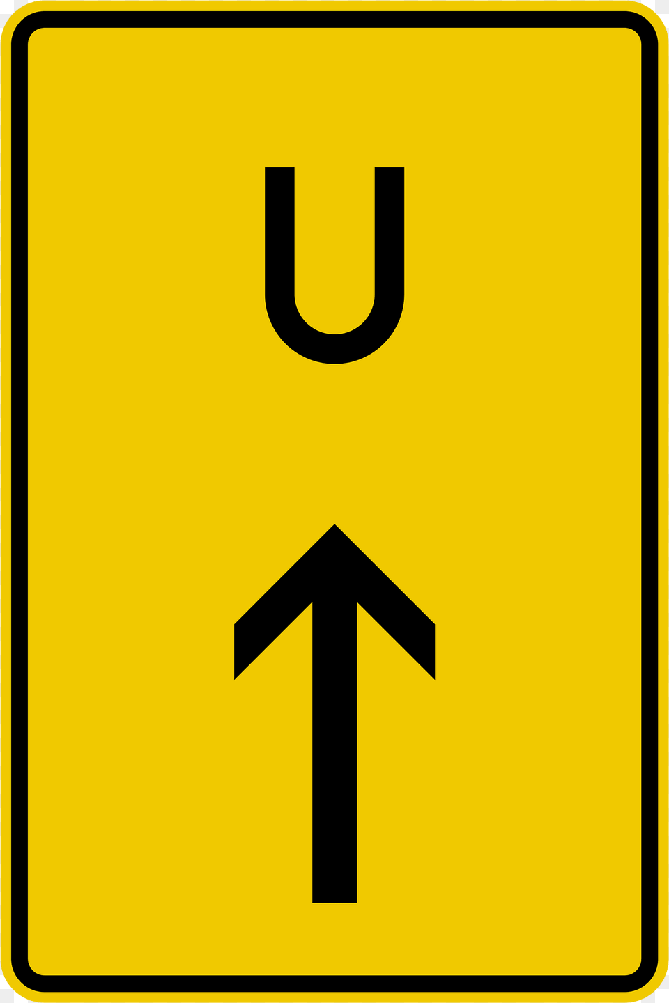 Detour Sign U3 Clipart, Symbol, Road Sign Free Transparent Png