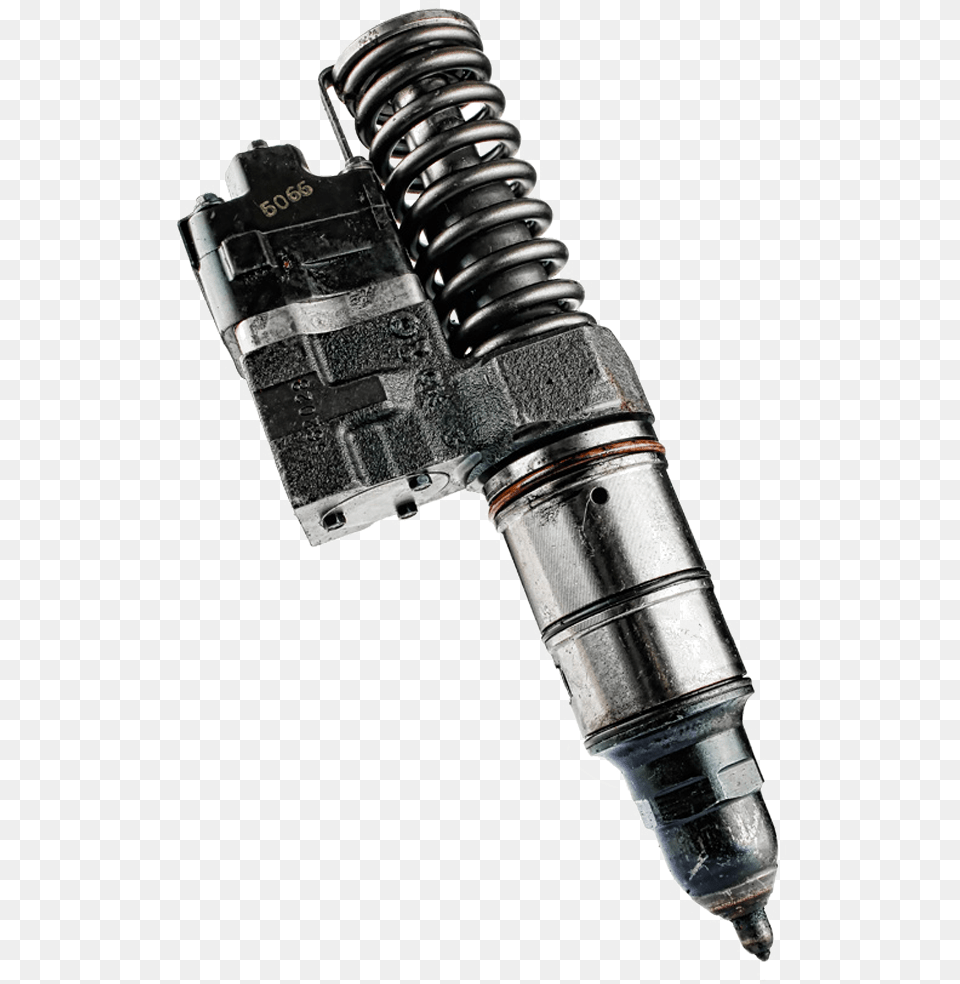 Detroit Diesel Series 5060 Injector Cylinder, Coil, Spiral, Machine, Suspension Png Image