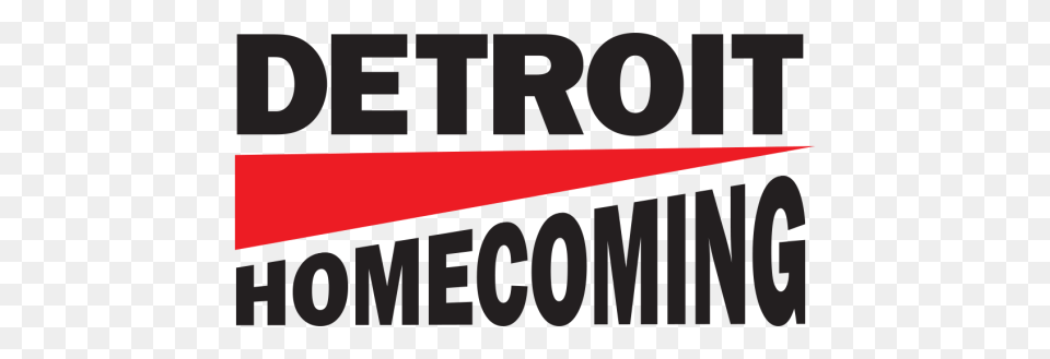 Detroit Homecoming, Logo, Scoreboard, Text Png Image