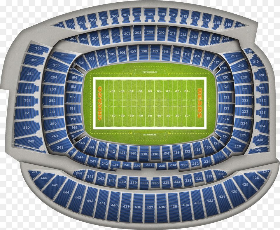 Detroit Lions At Chicago Bears At Soldier Field Nov Soldier Field, Computer, Computer Hardware, Electronics, Hardware Png Image