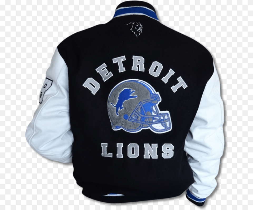 Detroit Lions Beverly Hill Cop Axel Foley Jacket Detroit Lions Hoodie Jacket, Clothing, Coat, Sleeve, Long Sleeve Free Png Download