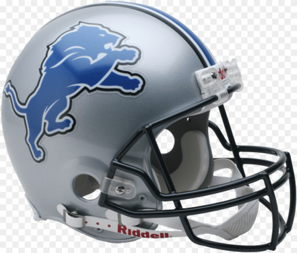 Detroit Lions Riddell Helmet, American Football, Football, Football Helmet, Sport Free Transparent Png