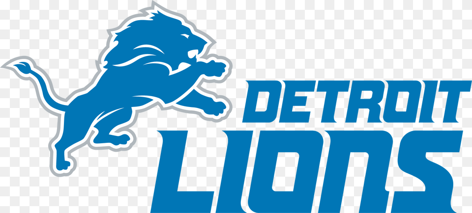 Detroit Lions Team Logo Graphic Design, Leisure Activities, Person, Sport, Swimming Png