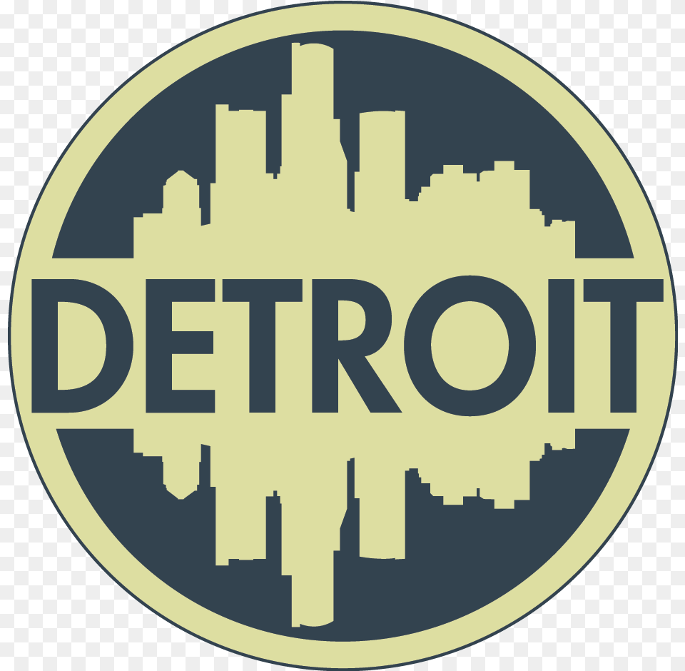 Detroit Logos Motor City Detroit Logo, Disk Png Image