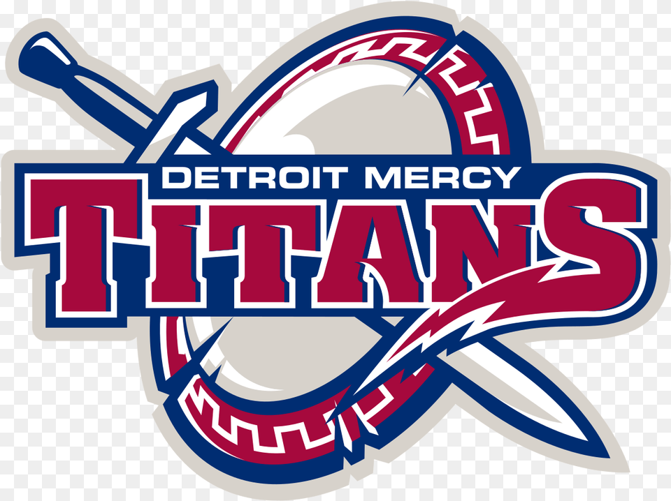 Detroit Mercy Titans Logo, Emblem, Symbol, Dynamite, Weapon Free Png