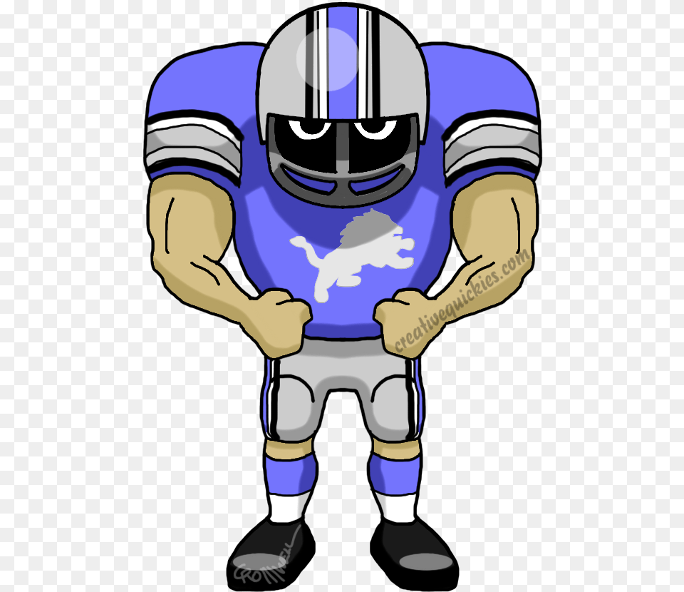 Detroit Michigan Lions Football Player Clipart Cowboys, Helmet, American Football, Baby, Person Png