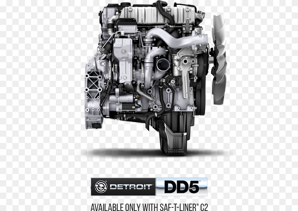 Detroit Motors Dd5 Engine Detroit Diesel Dd5 Logo, Machine, Motor Png Image