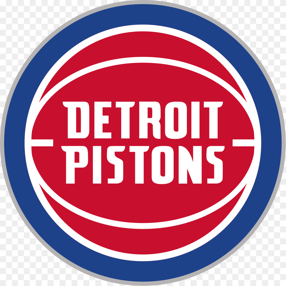 Detroit Pistons, Logo, Sticker, Disk Free Png