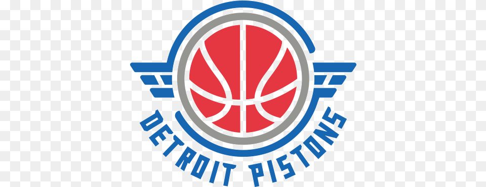 Detroit Pistons Circle, Emblem, Logo, Symbol, Dynamite Free Transparent Png