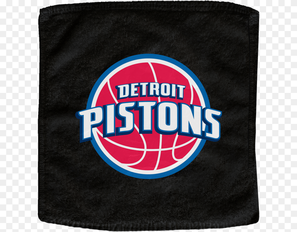 Detroit Pistons Custom Nba Basketball Rally Towel Towels Detroit Pistons, Logo, Badge, Symbol, Emblem Png