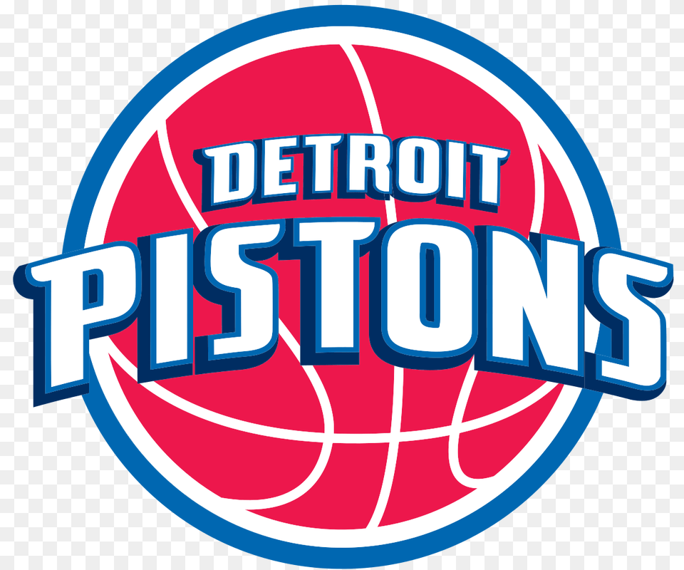 Detroit Pistons Logo, Badge, Symbol, Food, Ketchup Png