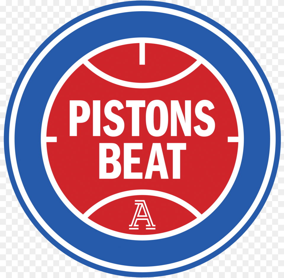 Detroit Pistons Logo Pan Am Secret Agent Bag, Sign, Symbol Png