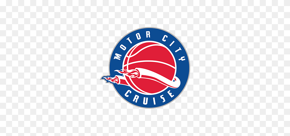 Detroit Pistons Nba G League Affiliate Motor City Cruise Logo, Badge, Symbol, Emblem Free Transparent Png