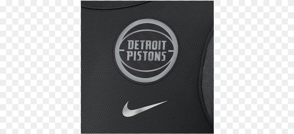 Detroit Pistons Nike Top Ss Baller Tee Fanmats Detroit Pistons Blue Nylon Area Rug, Logo, Electronics, Speaker, Emblem Png