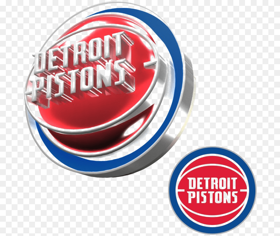 Detroit Pistons Pistons New Logo 2018, Badge, Emblem, Symbol Png Image