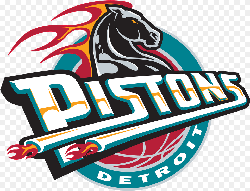 Detroit Pistons Wallpaper Detroit Pistons 2004 Logo, Dynamite, Weapon Free Transparent Png