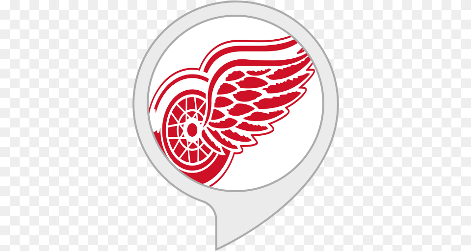 Detroit Red Wings Facts Lightning Vs Red Wings, Cap, Clothing, Hat, Sticker Free Png Download