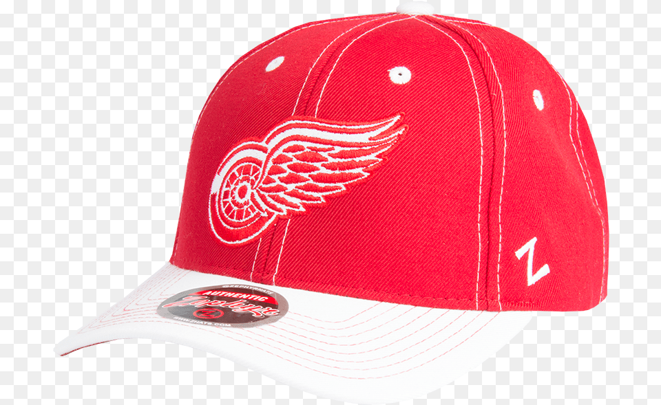 Detroit Red Wings Zephyr Staple Cap Detroit Red Wings, Baseball Cap, Clothing, Hat Png Image